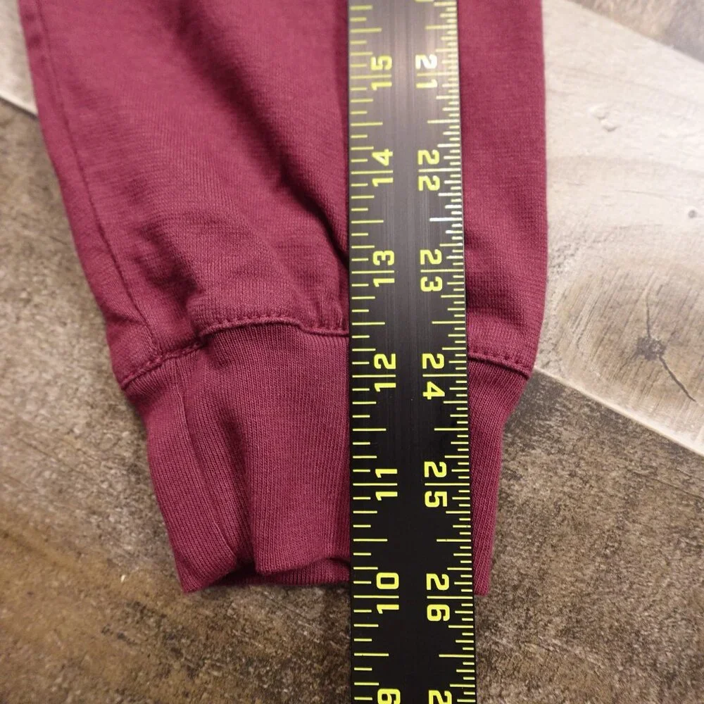 Nike Jordan Engineered Long‎ Sleeve Shirt Men’s Small Burgundy Graphic Tee